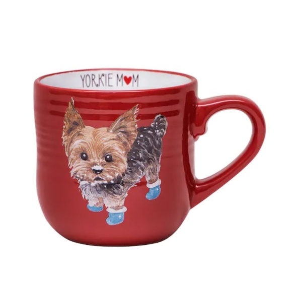 yorkie mom mug